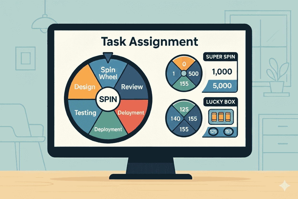 How Random Spin Wheels Improve Team Productivity