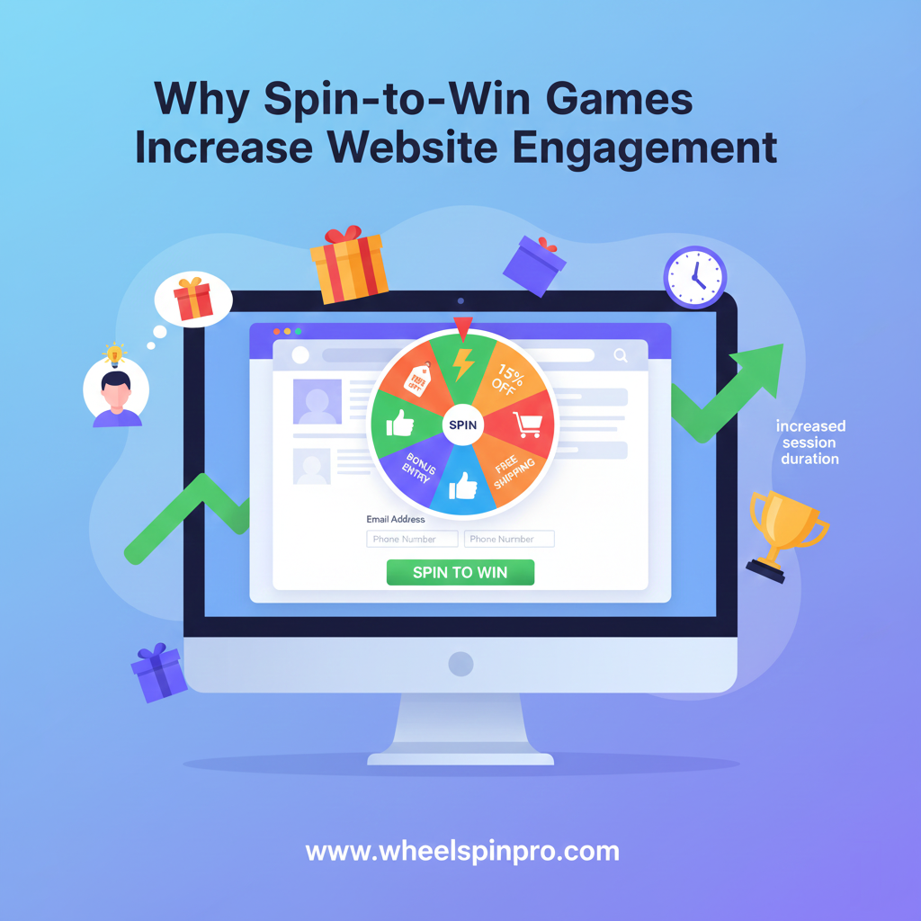Why Spin-to-Win Games Increase Website Engagement
