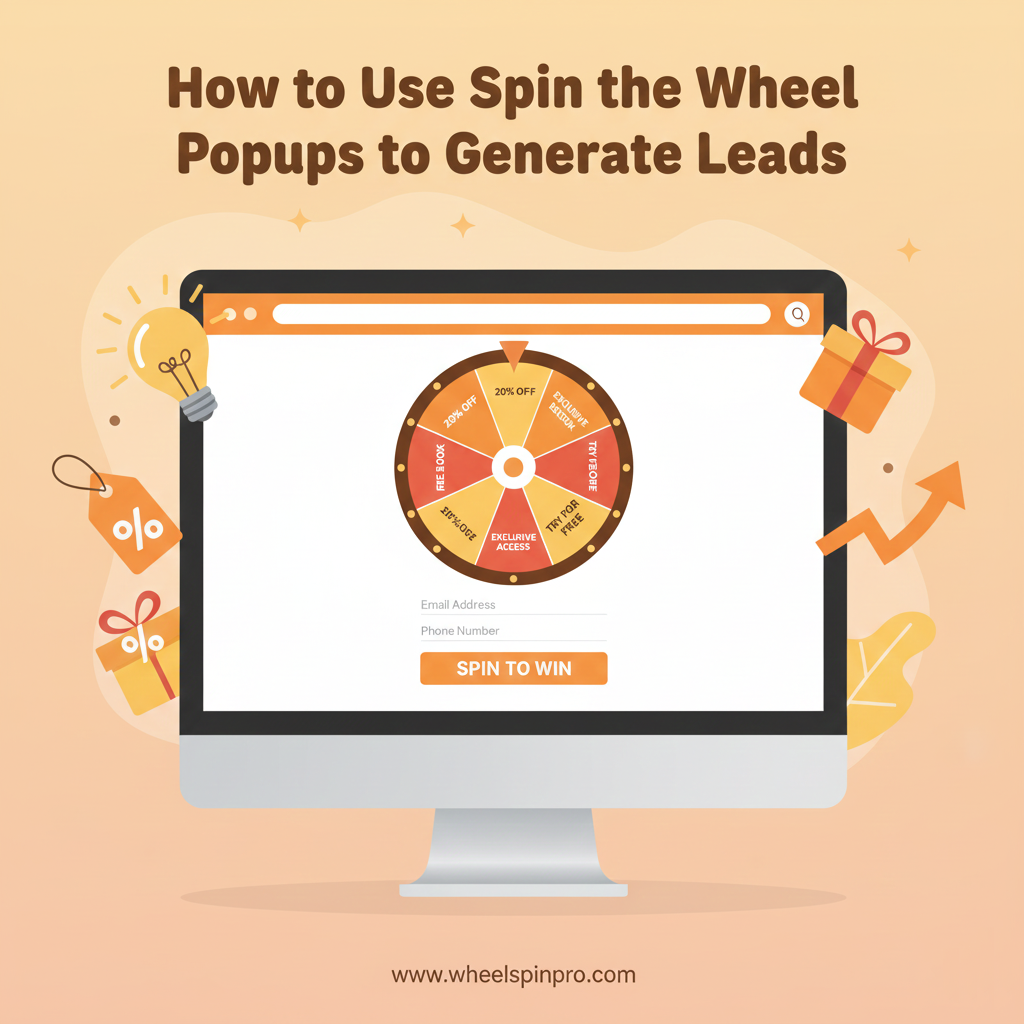 How to Use Spin Wheel Popups for Lead Generation (Full Guide)